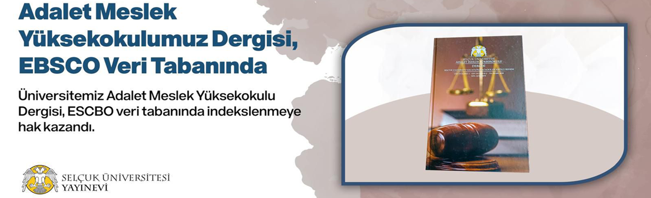 Adalet M Y O Dergisi Ebsco